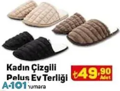 JUNO KADIN ÇİZGİLİ PELUŞ EV TERLİĞİ JUNO KADIN ÇİZGİLİ PELUŞ EV TERLİĞİ